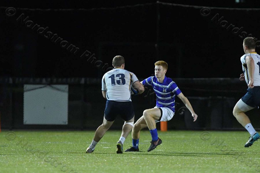 Wheaton Men\'s Rugby vs Mass Maritime.  Photo by Keith Nordstrom